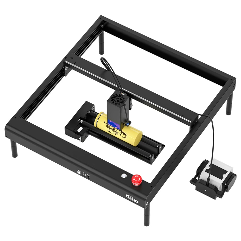 Air Assist Pump Laser - 20W レーザー彫刻機 U20 レーザー彫刻および切断機 エアアシストポンプ付きの目の保護設計