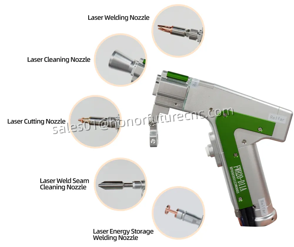 Industrial Laser Cleaning Machine Price - 5 in 1 ハンドヘルド工業用バッテリーレーザー溶接機 Raycus 1500ワット