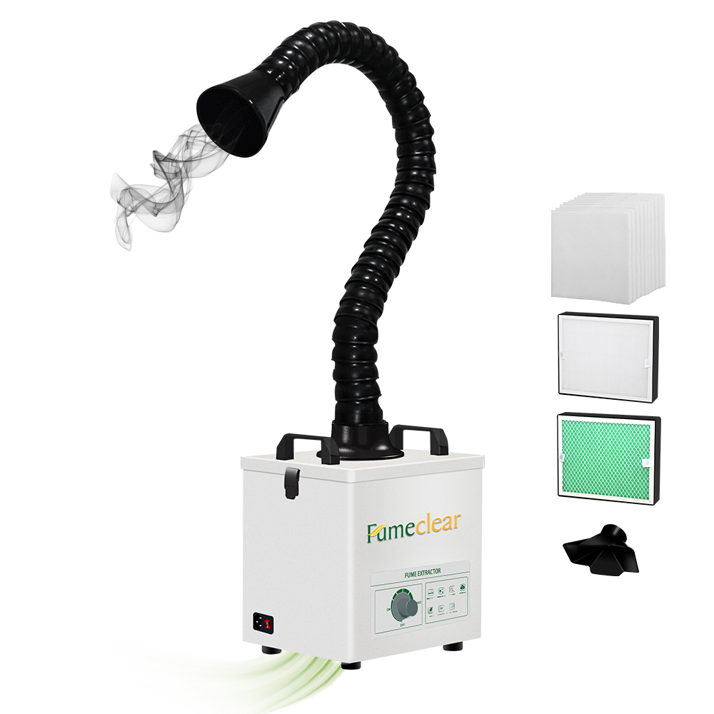 Industrial Laser Cutter Price - 最高の価格の工業用オイル美容ネイルサロンヘアDTFはんだ付け溶接煙塵コレクターとレーザーカッター用ヒュームエクストラクター