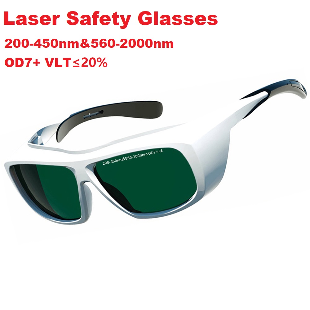 Industrial Laser Removal - OD7+ レーザー安全メガネゴーグル IPL レーザー脱毛治療美容オペレーターラボ作業産業目の保護