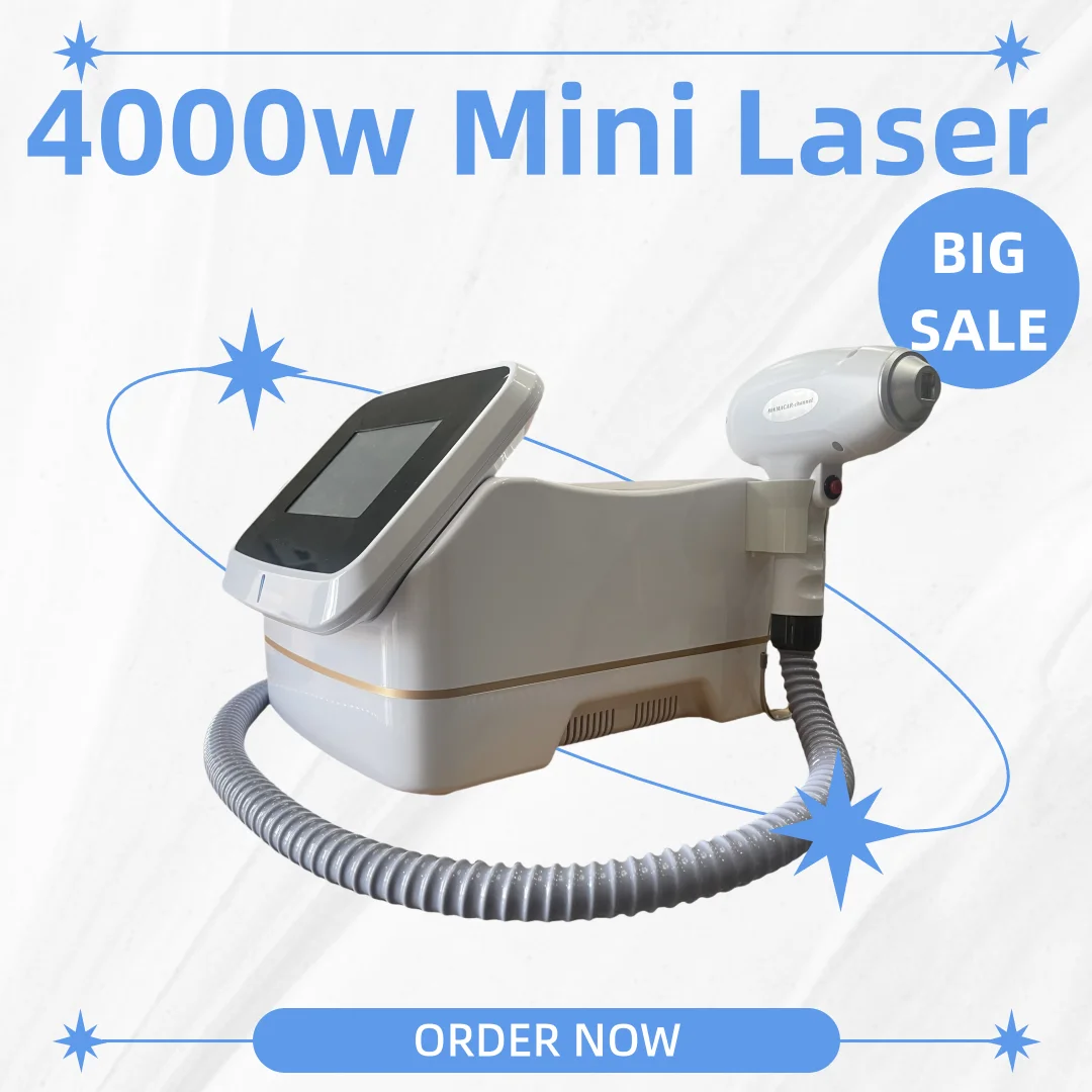 Industrial Laser Hair Removal Machine - ミニアイスプラチナ脱毛器 808nm ダイオードレーザー脱毛 4000w 脱毛機家庭用肌の若返り脱毛トップチョイス