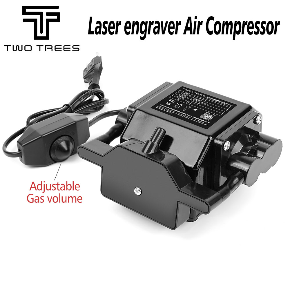 Air Assist Pump Laser - ウォーターツリー-CNCレーザー彫刻機用エアコンプレッサー、空気補助ポンプ、調整可能な速度、30l分の空気出力、低ノイズ