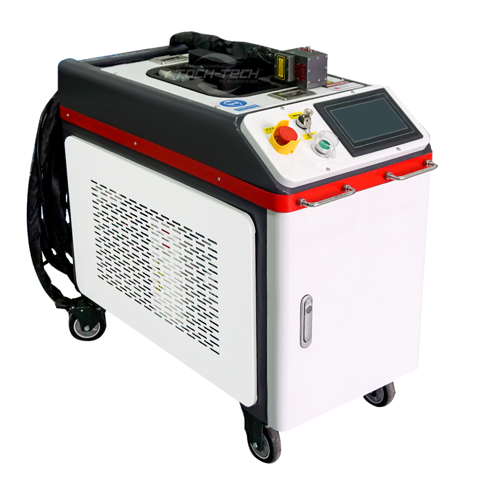 Industrial Laser Rust Remover - 高品質産業用200w 300w 500Wハンドヘルドパルスレーザー洗浄機、錆除去、タイヤ型用レーザーペイントオイルクリーナー