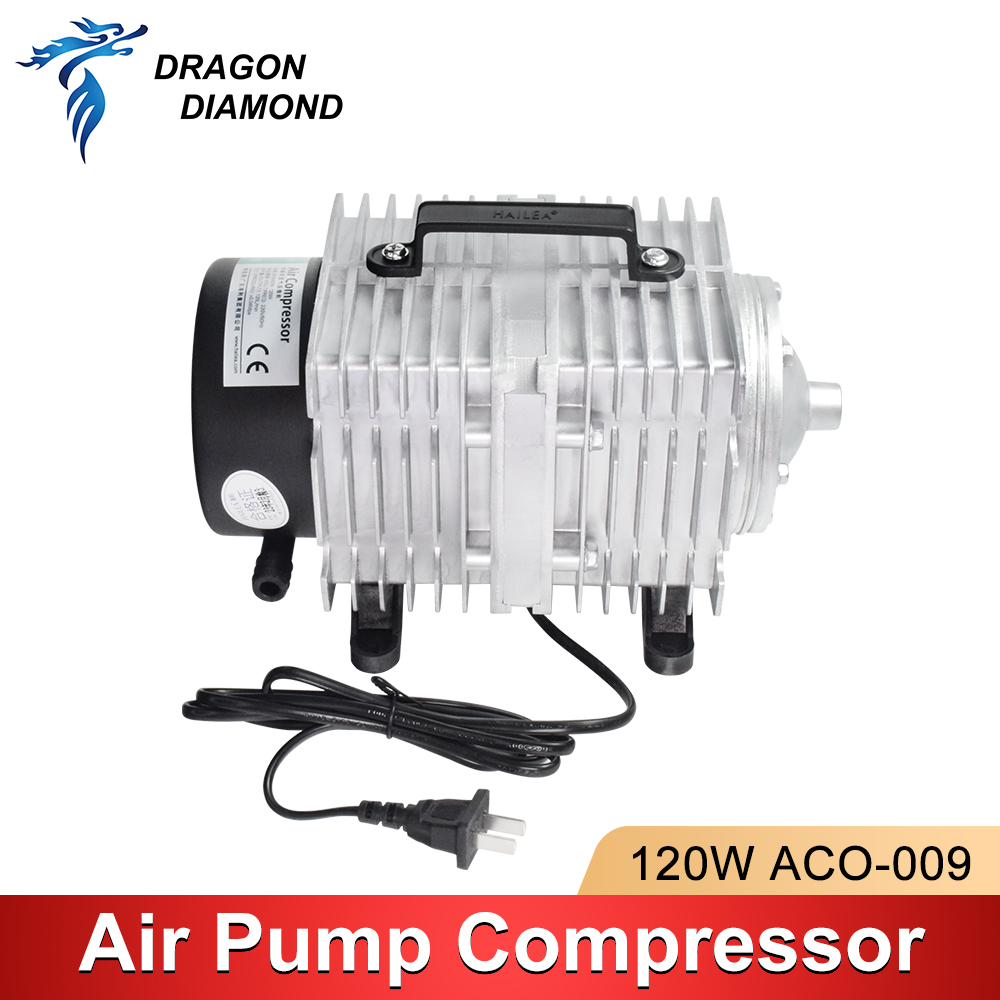 Air Assist Pump Laser - 120 ワットエアコンプレッサー電気磁気エアアシストポンプ 220-240V CO2 レーザー彫刻切断用 ACO-009