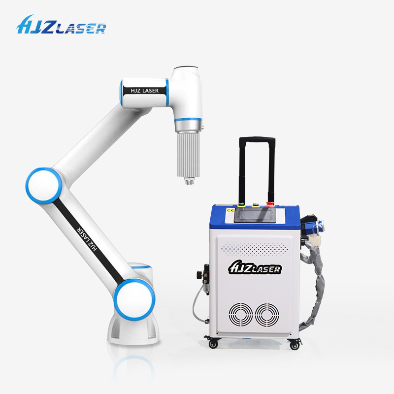 Industrial Laser Cleaning Machine Price - 200W 300W自動レーザー洗浄ロボットアーム 6軸ロボット工業用洗浄ロボット タイル・街路・床洗浄機 価格