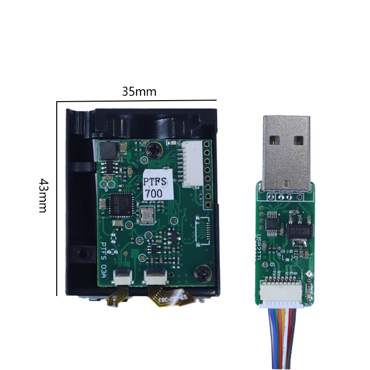 Industrial Laser Measuring Device - TOFレーザー距離センサーモジュール レーザー測定装置 400m距離測定センサー 産業オートメーション用