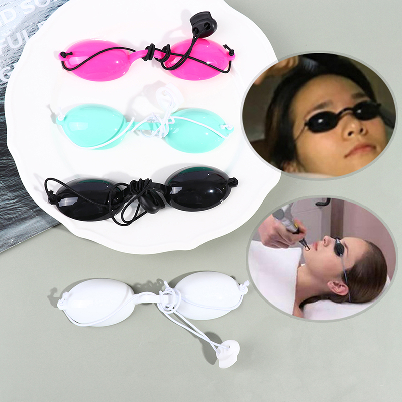Laser Safety Goggles - 新しい【1PC美容器具レーザーライト保護ゴーグルシリコン安全眼帯アイマスクIPL保護美容クリニック患者】