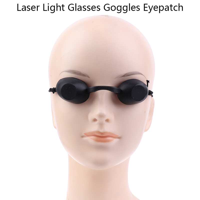 Laser Safety Goggles - ＆1/2個保護眼帯レーザーライトメガネ安全ゴーグルIPL美容クリニックブラック