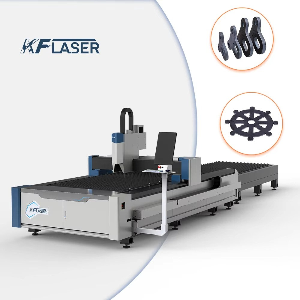 Industrial Laser Cutter Price - 交換テーブル自動板金切断機プレートファイバー6000w産業用CNCレーザーカッターマシンの中国での価格