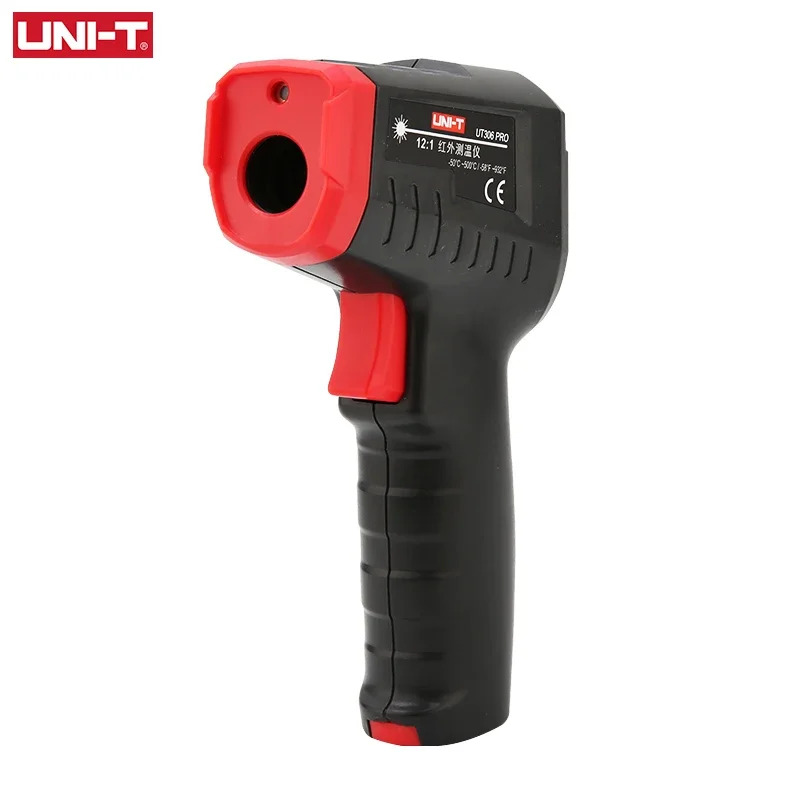 Industrial Laser Thermometer Gun - UNI-T デジタル温度計非接触工業用赤外線レーザー温度計 UT306S UT306C 温度ガンテスター-50-500