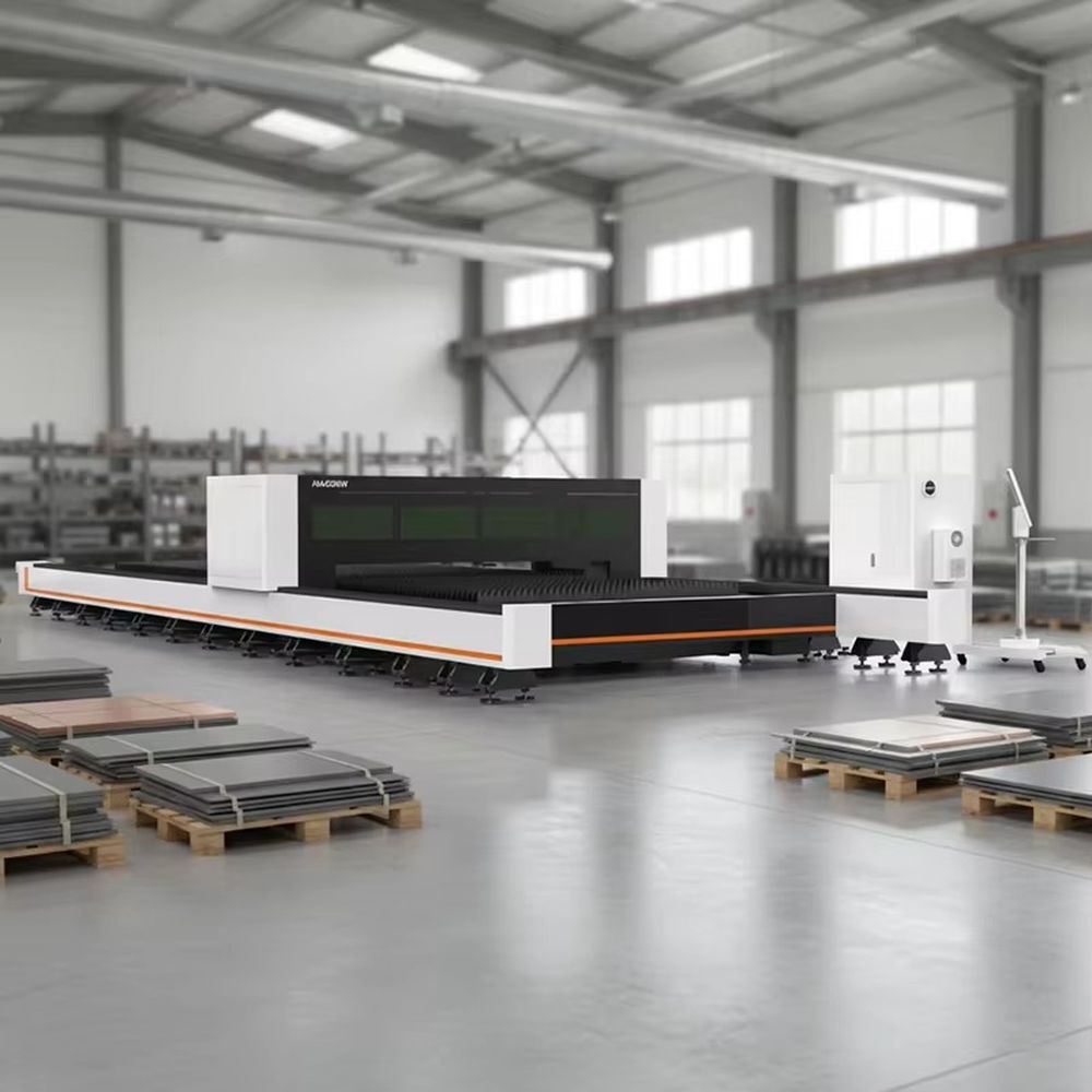 Industrial Laser Cutter Price - 中国製高出力新型自動ファイバーレーザー切断機CNC低価格金属産業用レーザーカッターサーボモーターエンジン