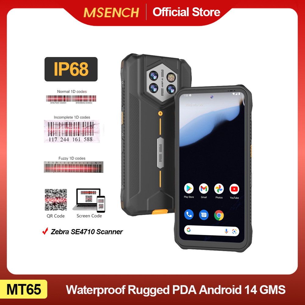 防水頑丈な PDA アンドロイド 14 産業用モバイルデータ - Industrial Laser Light のレビューと価格