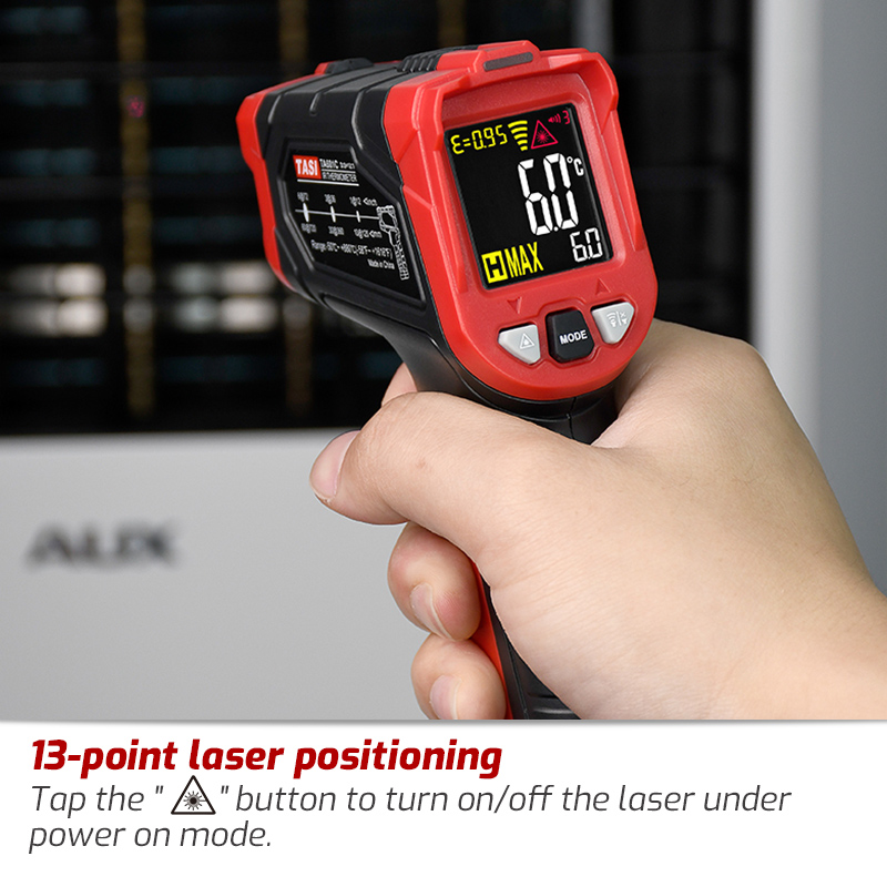 TA601A TA601B TA601C 赤外線温度計レーザ - Industrial Laser Thermometer Gun のレビューと価格