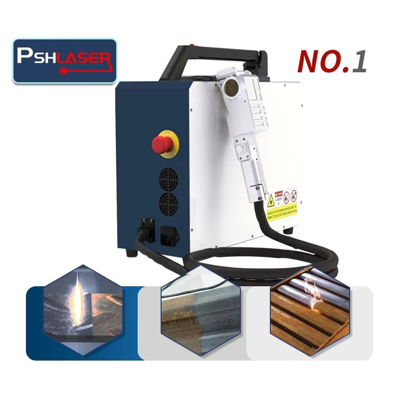 バックパック型携帯レーザークリーナー錆除去工業用100w 1 - Industrial Laser Cleaning Machine Price のレビューと価格