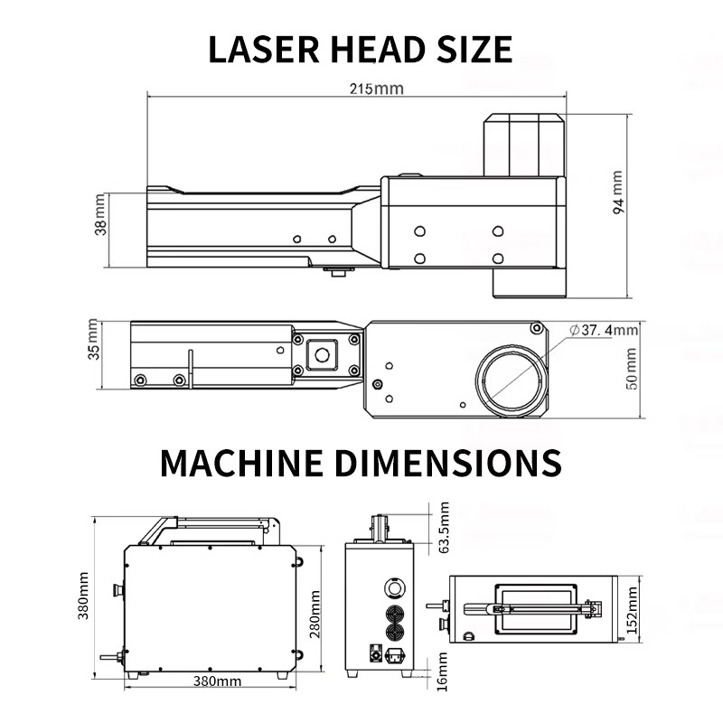 バックパック型携帯レーザークリーナー錆除去工業用100w 1 - Industrial Laser Cleaning Machine Price のレビューと価格