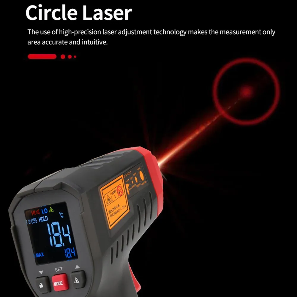UNI-T UT306S UT306C デジタル温度計 レー - Industrial Laser Thermometer Gun のレビューと価格