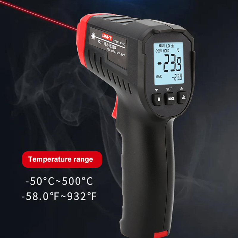UNI-T UT306S UT306C デジタル温度計 レー - Industrial Laser Thermometer Gun のレビューと価格