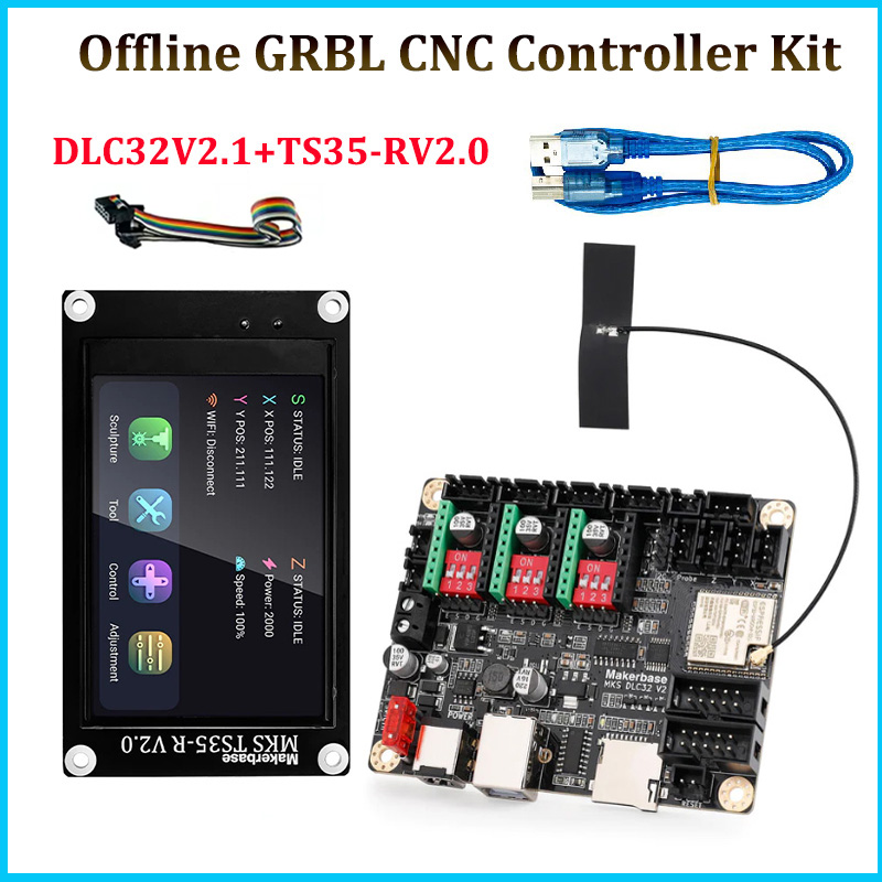 Makerbase MKS DLC32 V2.1 32 ビッ - Controller Grbl Board のレビューと価格