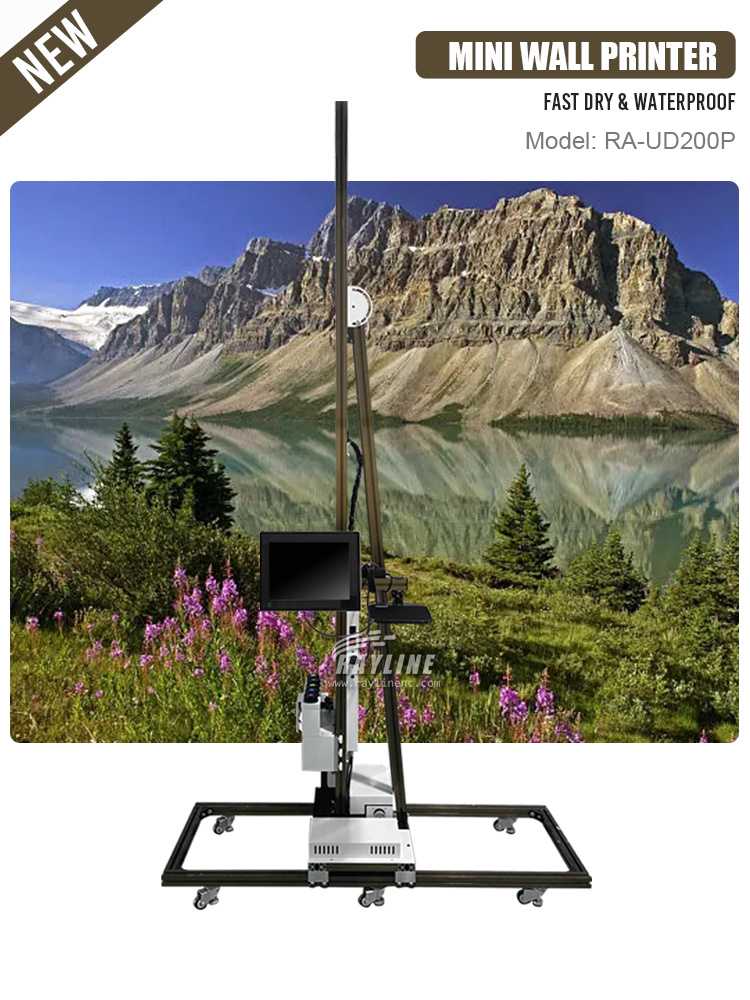 産業用壁面直接印刷インクジェットプリンター 大型UV 5D  - Industrial Print & Laser Inc のレビューと価格