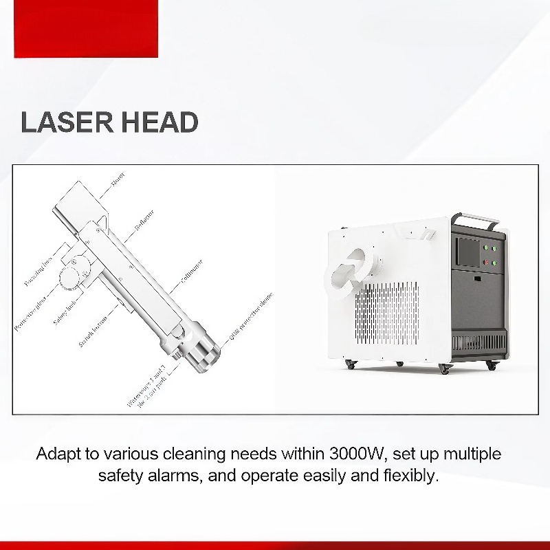 産業用ハンドヘルドレーザークリーナー、産業用表面処理用、20 - Industrial Laser のレビューと価格