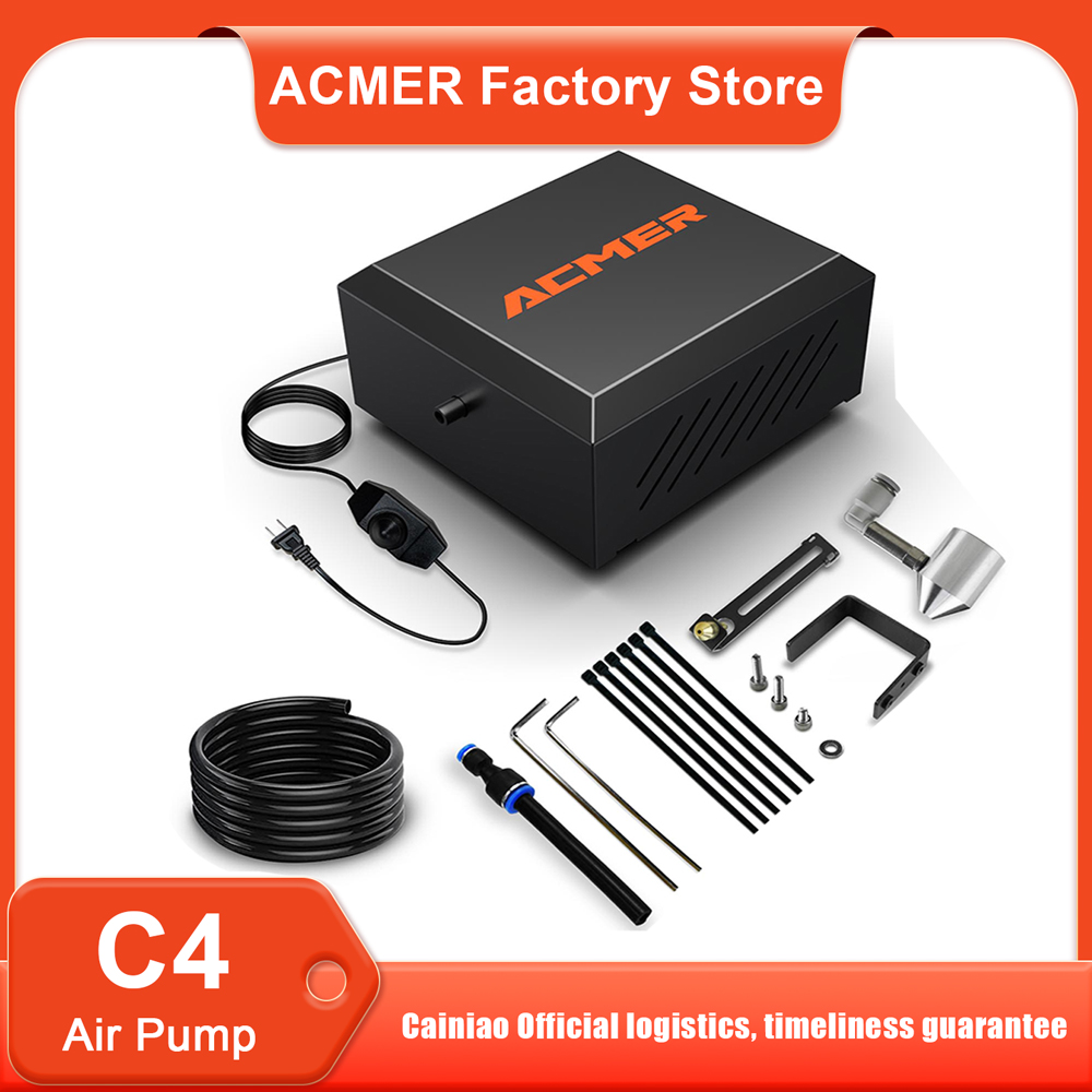 ACMER C4 レーザーエアアシストポンプ CNC レーザ - Air Assist Pump Laser のレビューと価格