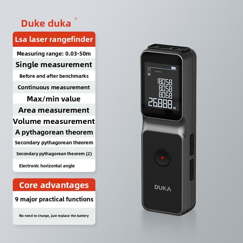 DUKA LSA レーザー距離計 赤外線測定器 工業用高精度 - Industrial Laser Measuring Device のレビューと価格