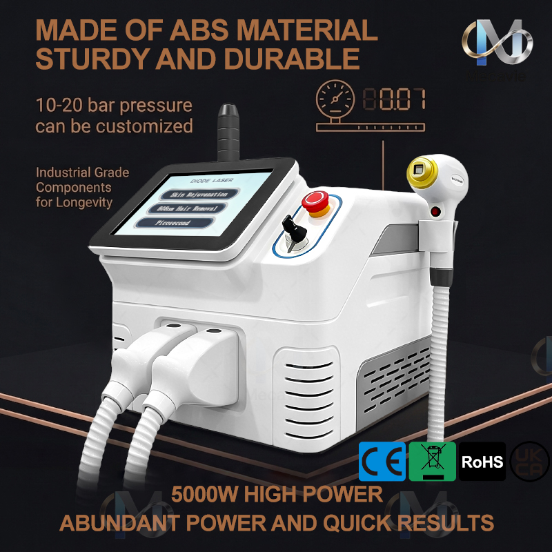 2026年新型5000W 2 in 1ソプラノテック美容機器 - Industrial Laser Hair Removal Machine のレビューと価格