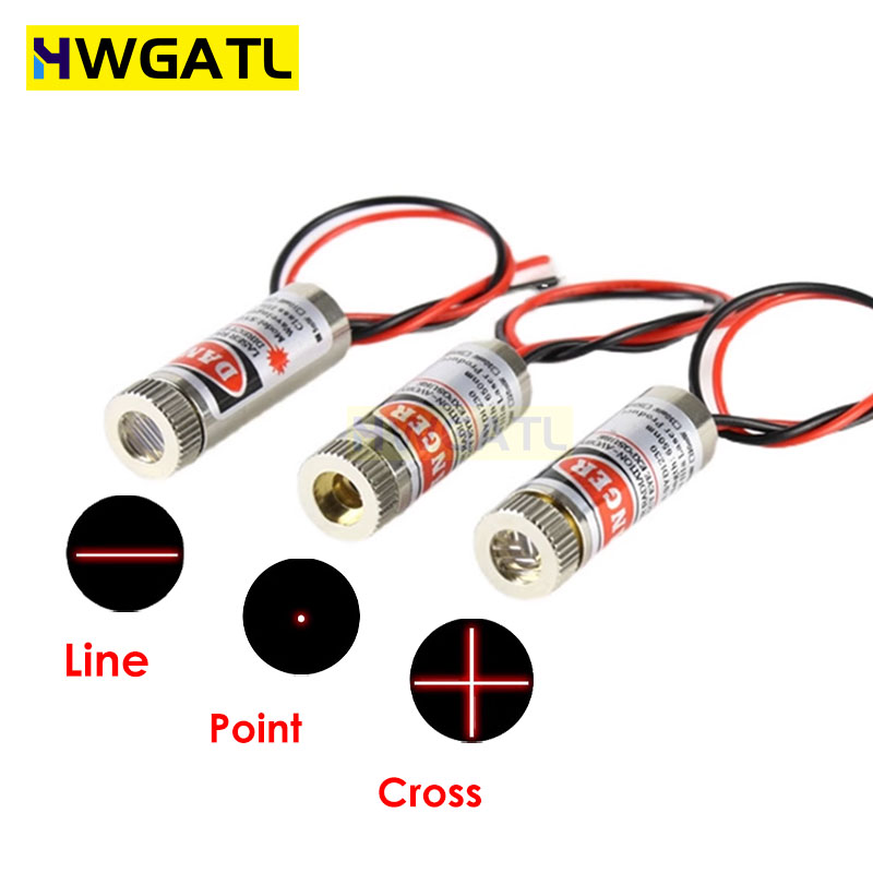 650nm 5mW レッドポイント/ライン/クロスレーザーモ - Industrial Laser Diode のレビューと価格