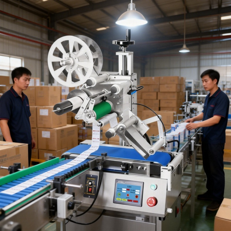 工業用機械 フラットラベリングマシン 自動丸型ボトルラベリン - Industrial Print & Laser Inc のレビューと価格