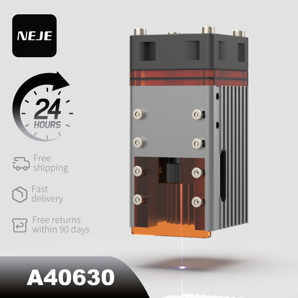 NEJE 7W ダイオードレーザー彫刻機切断モジュールキット - Industrial Laser Diode のレビューと価格