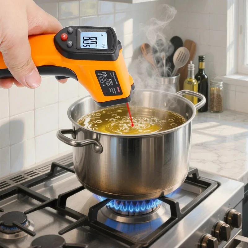 ハンドヘルド赤外線温度計温度ガン非接触レーザー熱テスター産業 - Industrial Laser Thermometer Gun のレビューと価格