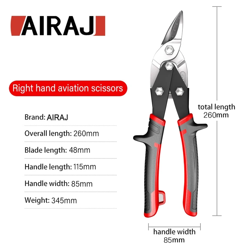 AIRAJ 航空はさみ錫スニップ金属シート切断スニップカッタ - Industrial Laser Engraver のレビューと価格