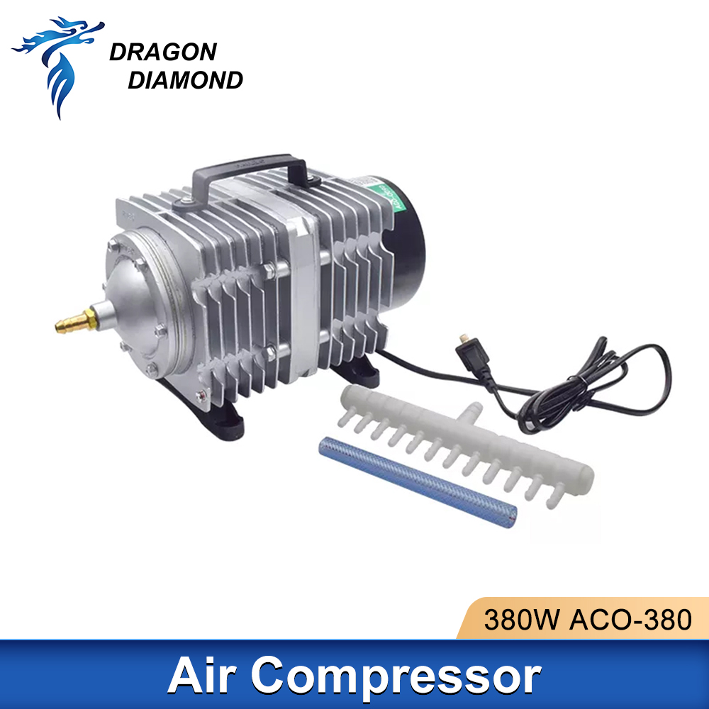 エアコンプレッサー 380 ワット 220 V 280L/分 - Air Assist Pump Laser のレビューと価格