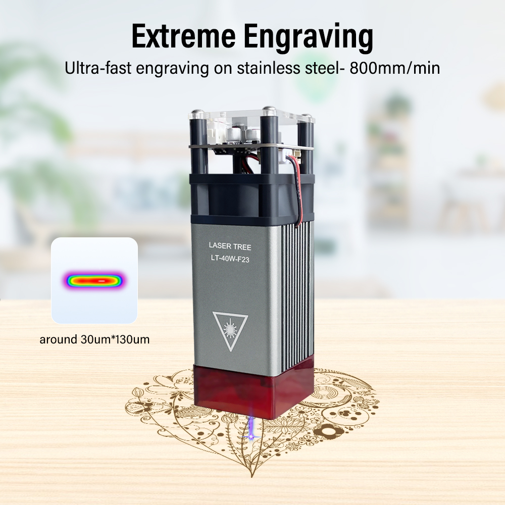 レーザーツリー 4w 5W レーザーモジュール 450nm  - Industrial Laser Engraver のレビューと価格